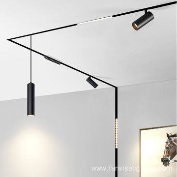 DC48V dali dimmable magnetic track light system